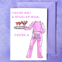 Not a regular mom, a cool mom | Mother’s Day Card