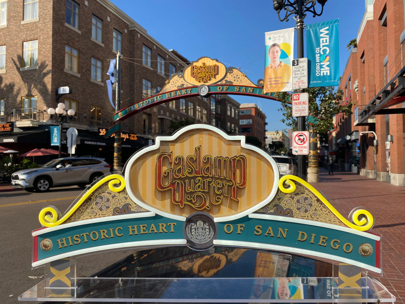 Gaslamp District, San Diego, Ca. LED Sign (Available Now)