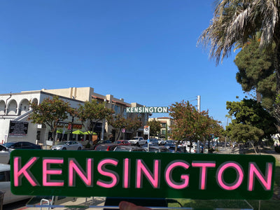 Kensington, Ca. LED Sign (Available Now)