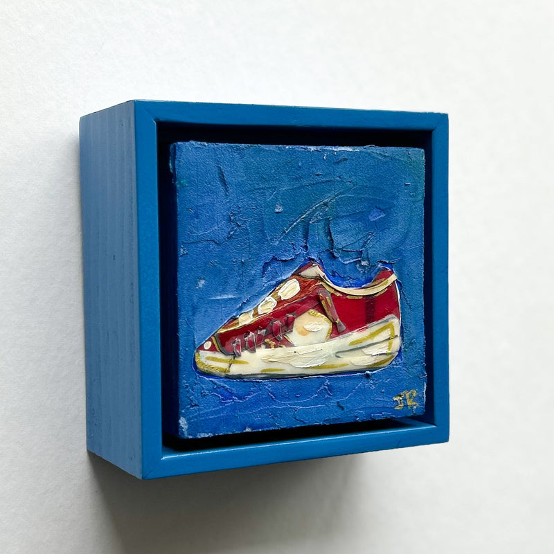 Red and Blue Shoe