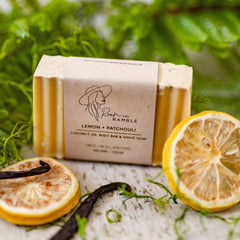 Lemon + Patchouli Handmade Soap