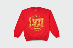 SBLVII Champs -  Red Sweatshirt