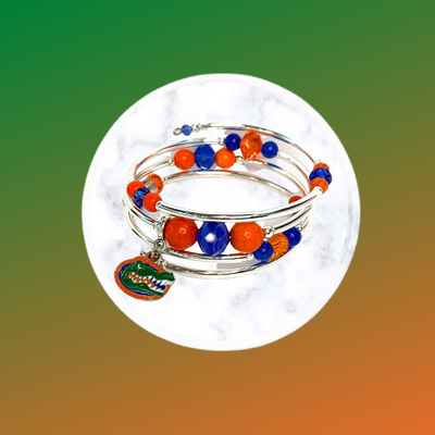 Collegiate- Florida Gators Wrap Bracelet