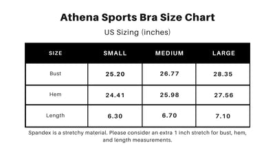 Black Athena Sports Bra