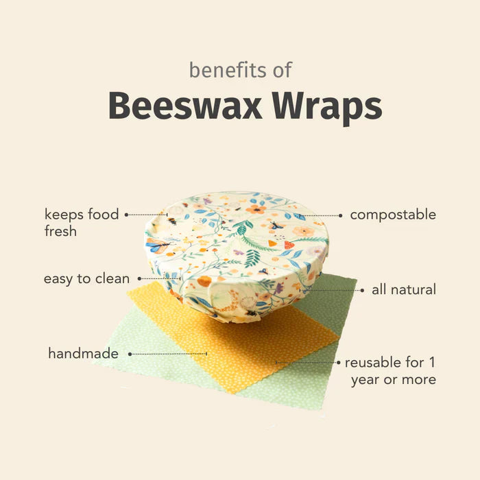 Beeswax Food Wraps (Medium)