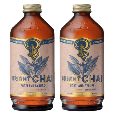Bright Chai Syrup two-pack