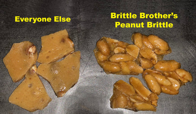 Brittle Brothers - Bacon Peanut Brittle - 1 Pound Box
