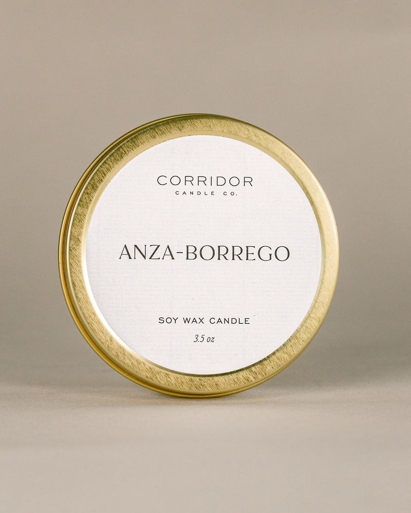 Anza-Borrego Travel Candle