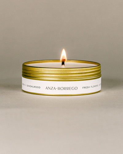 Anza-Borrego Travel Candle