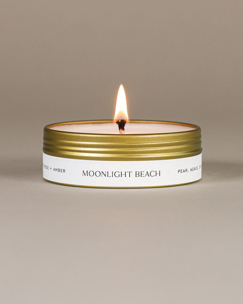 Moonlight Beach Travel Candle