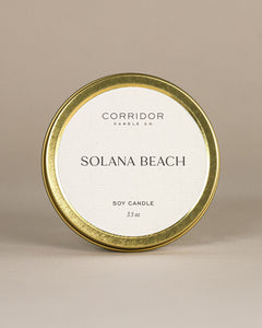Solana Beach Travel Candle