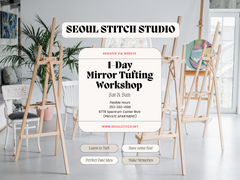 One Day Mirror Tufting Class