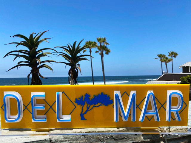 Del Mar, Ca. LED Sign (Available Now)