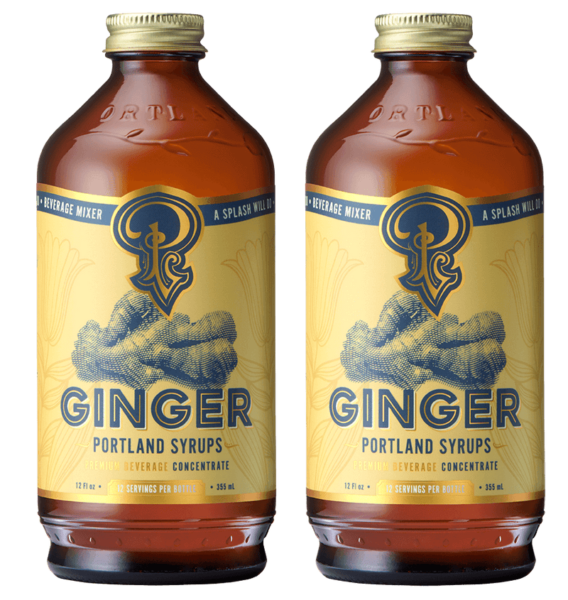 Authentic Ginger Syrup two-pack