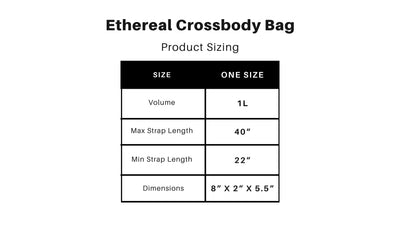 Turquoise Waters Ethereal Crossbody Bag