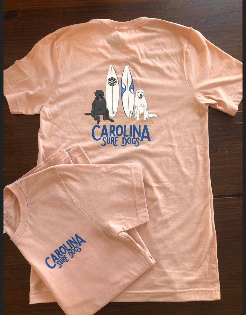 New Colors Carolina Surf Dogs Full Logo T-Shirt