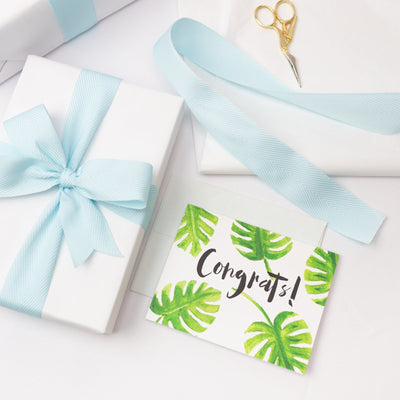 Hemming Birds Gift Wrapping + TDCo Greeting Card