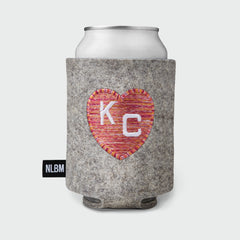 Kansas City Monarchs Heart KC 1942 - Granite and Pink wlle™ Drink Sweater