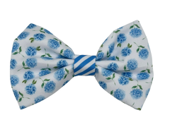 Blue Hydrangea Bow Tie