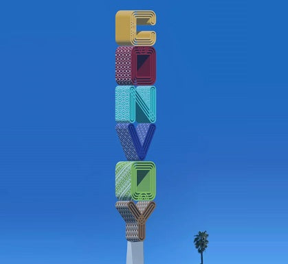 Convoy District, San Diego Ca. LED Sign (Available Now)
