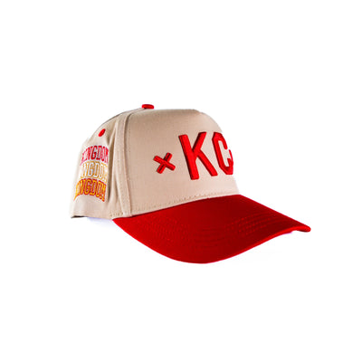 Signature KC Snapback - Red/Cream
