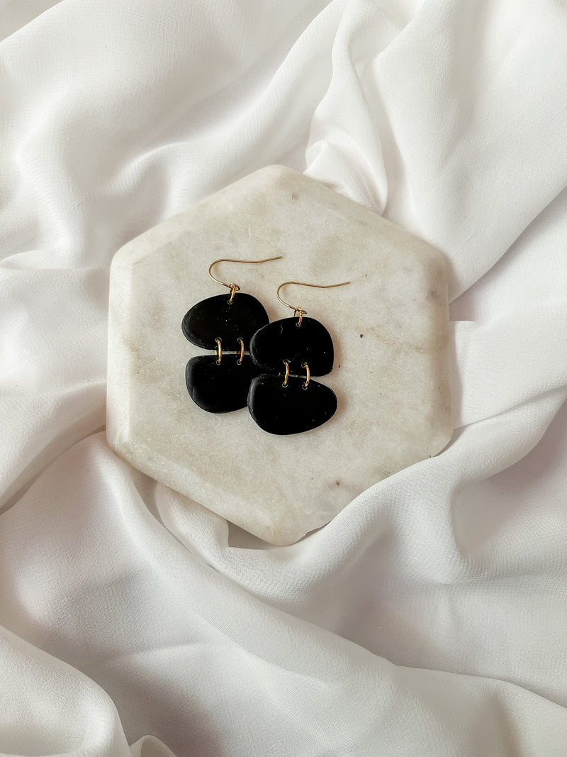 Pebble |  Polymer Clay Earrings