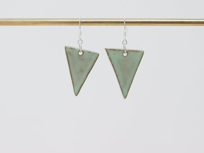 "Yareli" | Triangle Dangle Earrings