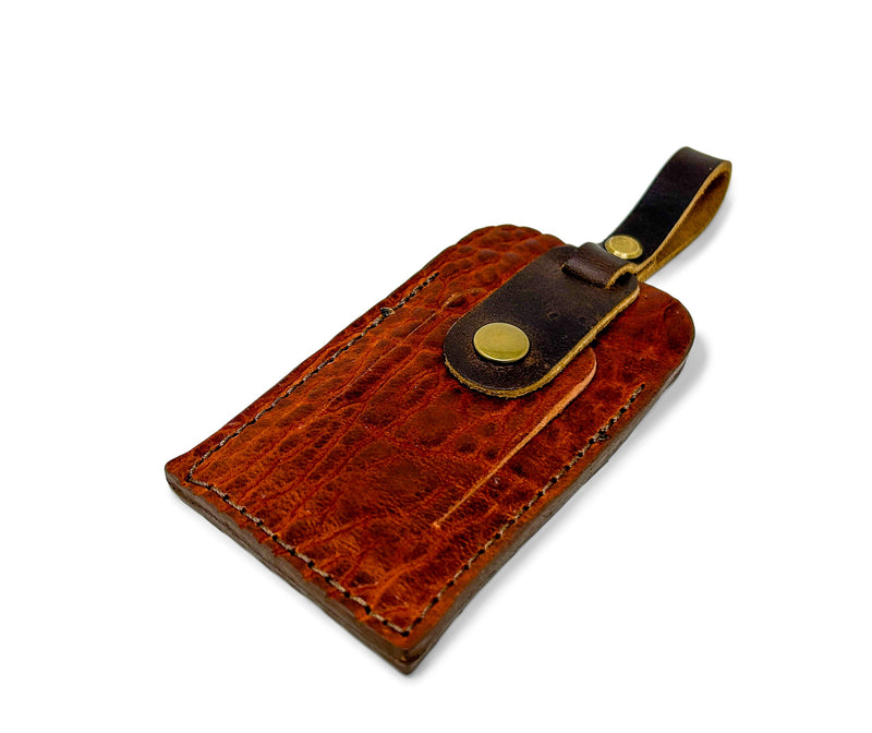 Leather Luggage Tag | Made in USA