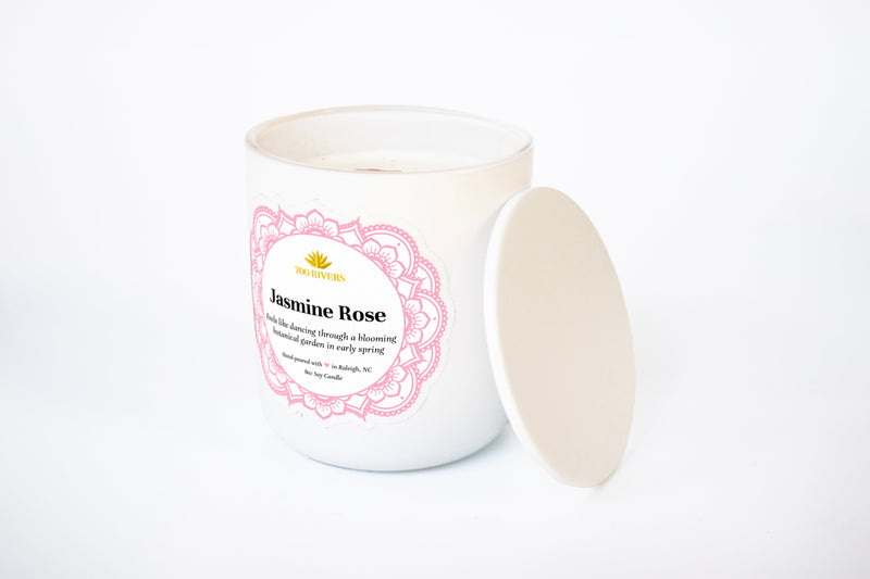 Jasmine Rose Candle - 8 oz