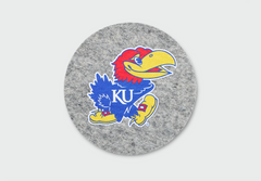University of Kansas Jayhawk - Granite Wlle™ Coaster