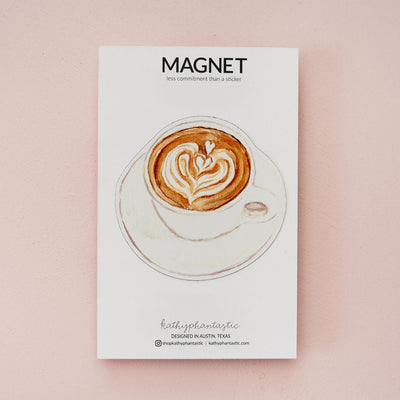 Coffee Latte Magnet