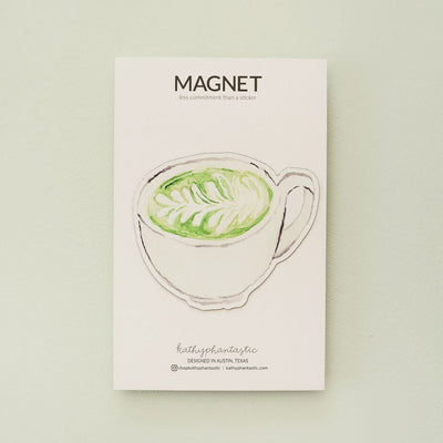 Matcha Latte Magnet