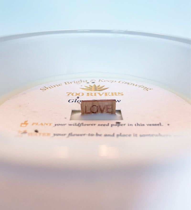 Unconditional Love - Glow and Grow Candle - 12 oz