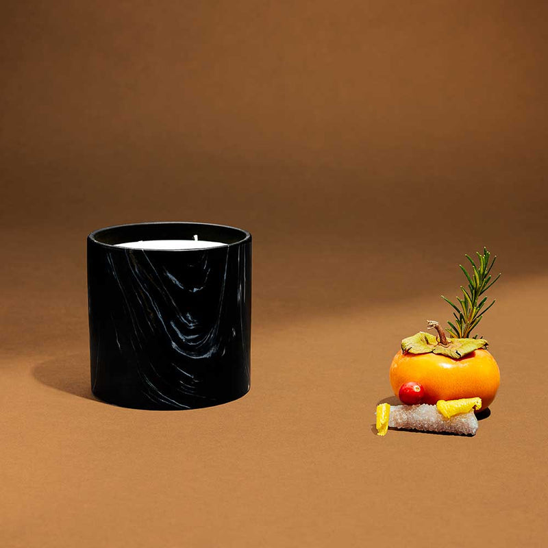 Dewy Schnozberry Black Marquina Candle