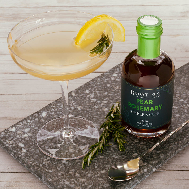Pear Rosemary Simple Syrup