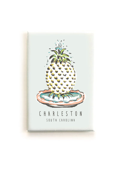 Magnet - Charleston Pineapple Fountain