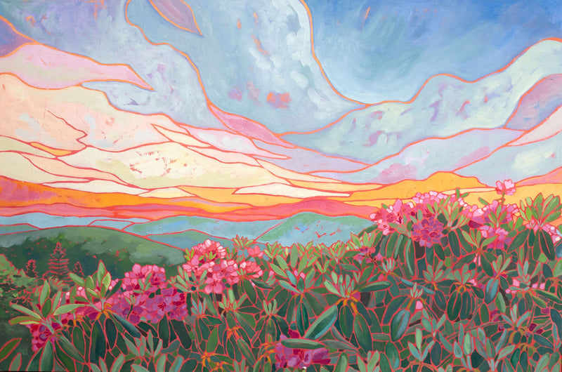 Rhododendron Sunset PRINT