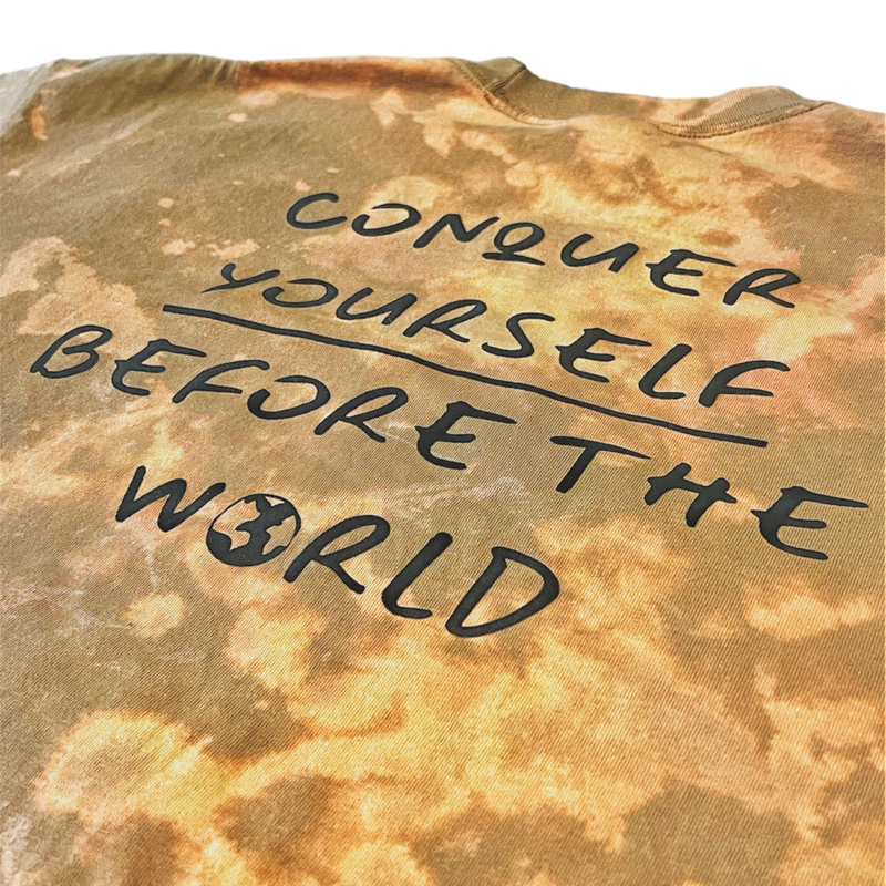 Conquer Yourself Before the World X Since Birth Tee (Color Blast)
