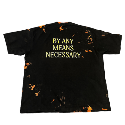 Malcolm X By Any Means Necessary x Liberation Tee