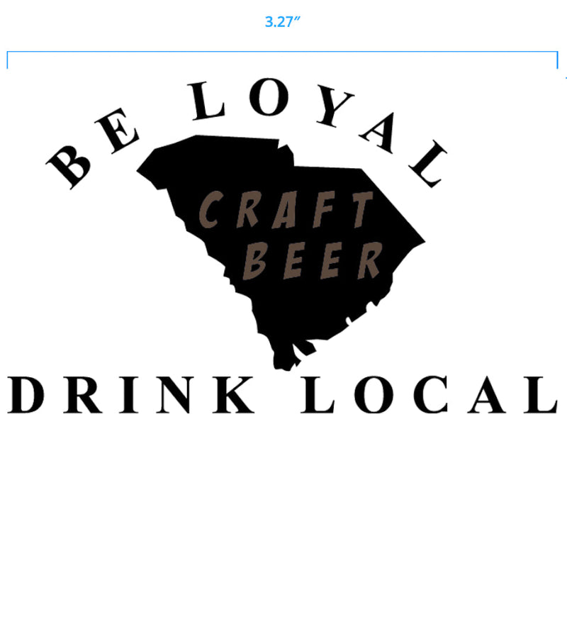 Be Loyal, Drink Local Craft Beer Trucker Hat Brown Fleck Tweed