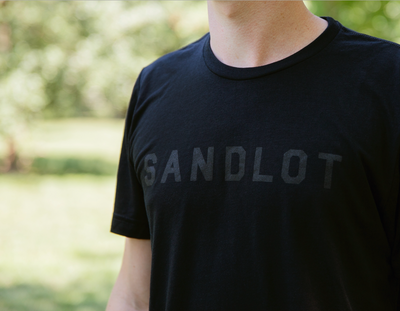 Sandlot College Type Tee - Black