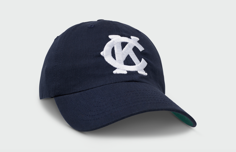 Kansas City Monarchs (1948) - Navy Sanded Twill Pre-Curved Hat