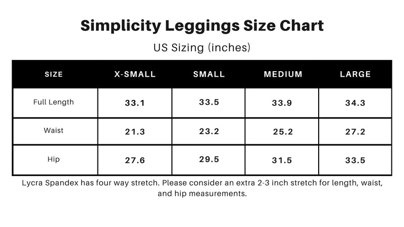 Black Simplicity Leggings