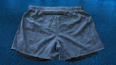 Men's Steel Blue Compression Liner Shorts V3