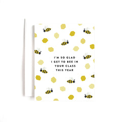 Bee in your Class Teacher Card