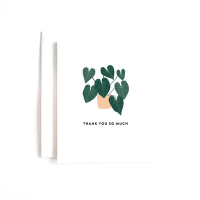 Thank You House Plant Card