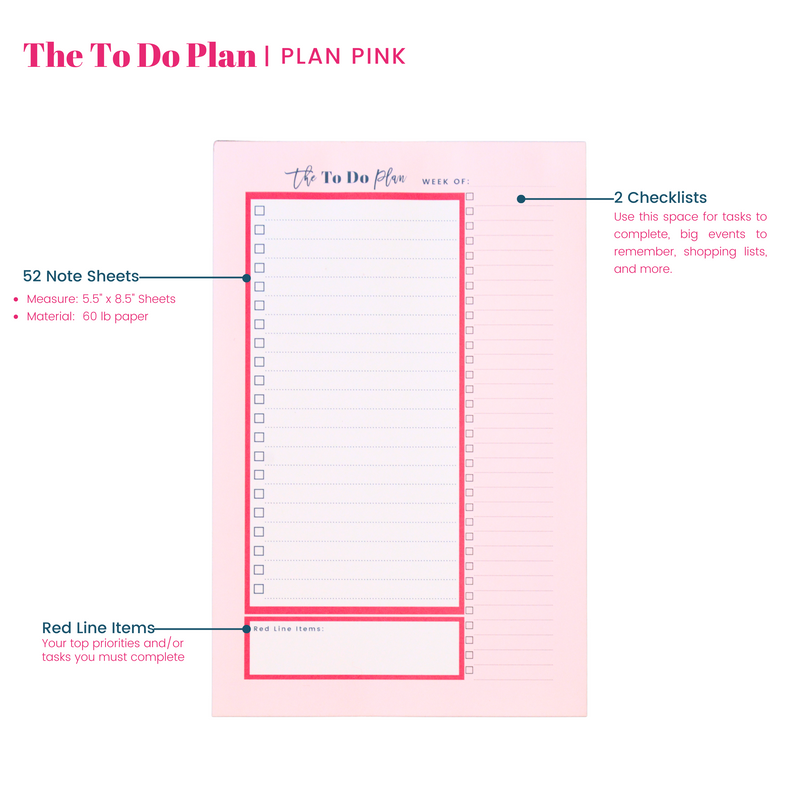The To Do Plan