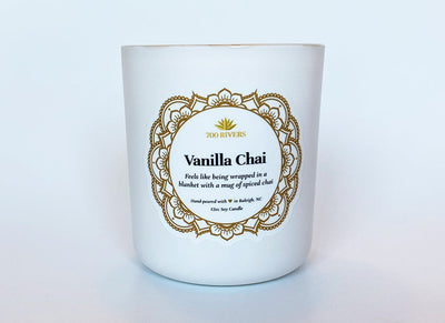 Vanilla Chai - Glow and Grow Candle - 12 oz
