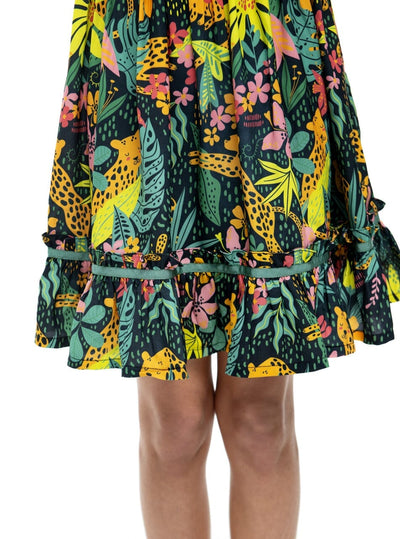 Girls Nati Jungle Print Dress