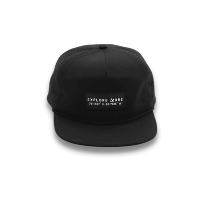 Black Performance Explore More Hat